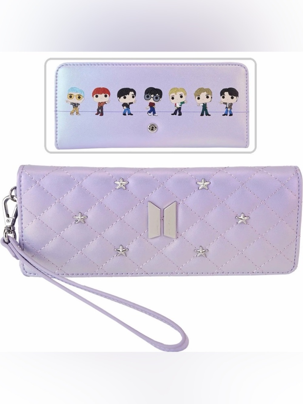 Loungefly BTS Pop Wristlet